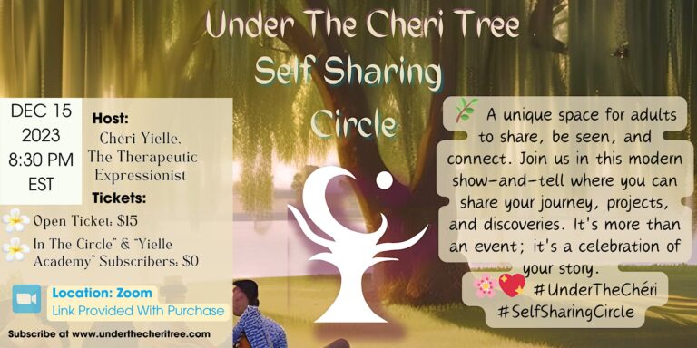 UTCT Event Poster - Self Sharing Circle - Dec 15 2023